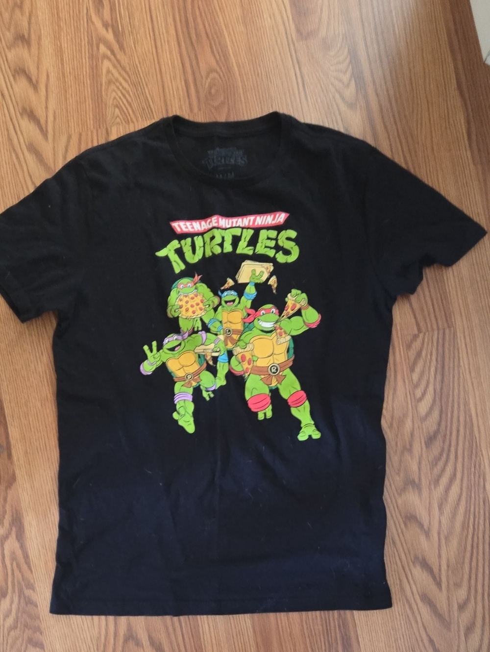 Teenage Mutant Ninja Turtles Black Graphic Tee